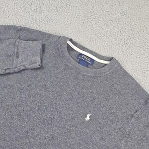 Polo by Ralph Lauren Men’s Crewneck Sweatshirt - Heather Gray with White Pony